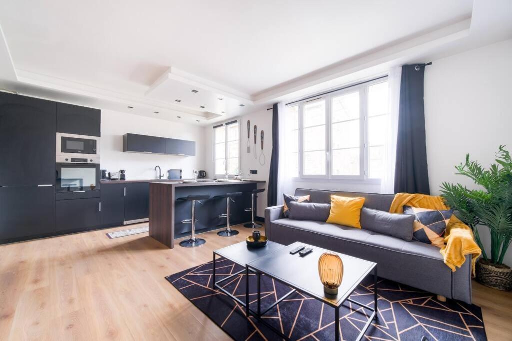 Le Black & White - 10 Min Orly, 3 Min Gare Juvisy Apartment Athis-Mons Luaran gambar