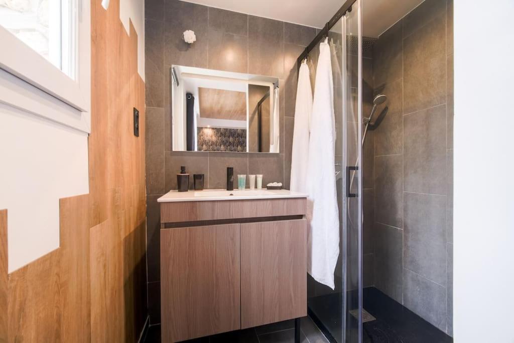 Le Black & White - 10 Min Orly, 3 Min Gare Juvisy Apartment Athis-Mons Luaran gambar